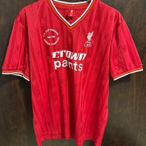 Liverpool FC FA Cup Winners 85-86 Replica Jersey, Crown Paints, 2XL